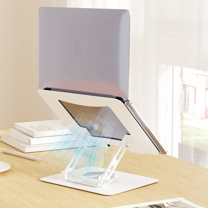 360-degree rotating folding computer notebook stand desktop lifting portable heat dissipation base notebook metal stand