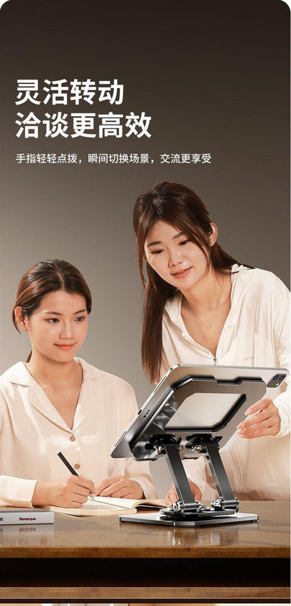 All-Metal Rotating Tablet Stand for Ipad, Tablet Computer Support Stand, Mobile Phone Office Stand, Dedicated for Gaming and Playing Games Like Pubg