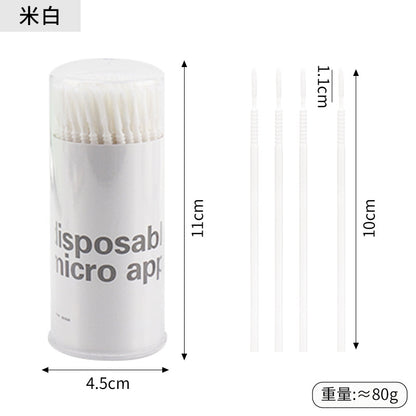 New wholesale long head cotton swab eyelash tattoo nail cleaning cotton swab eyelash disposable long thread cotton swab