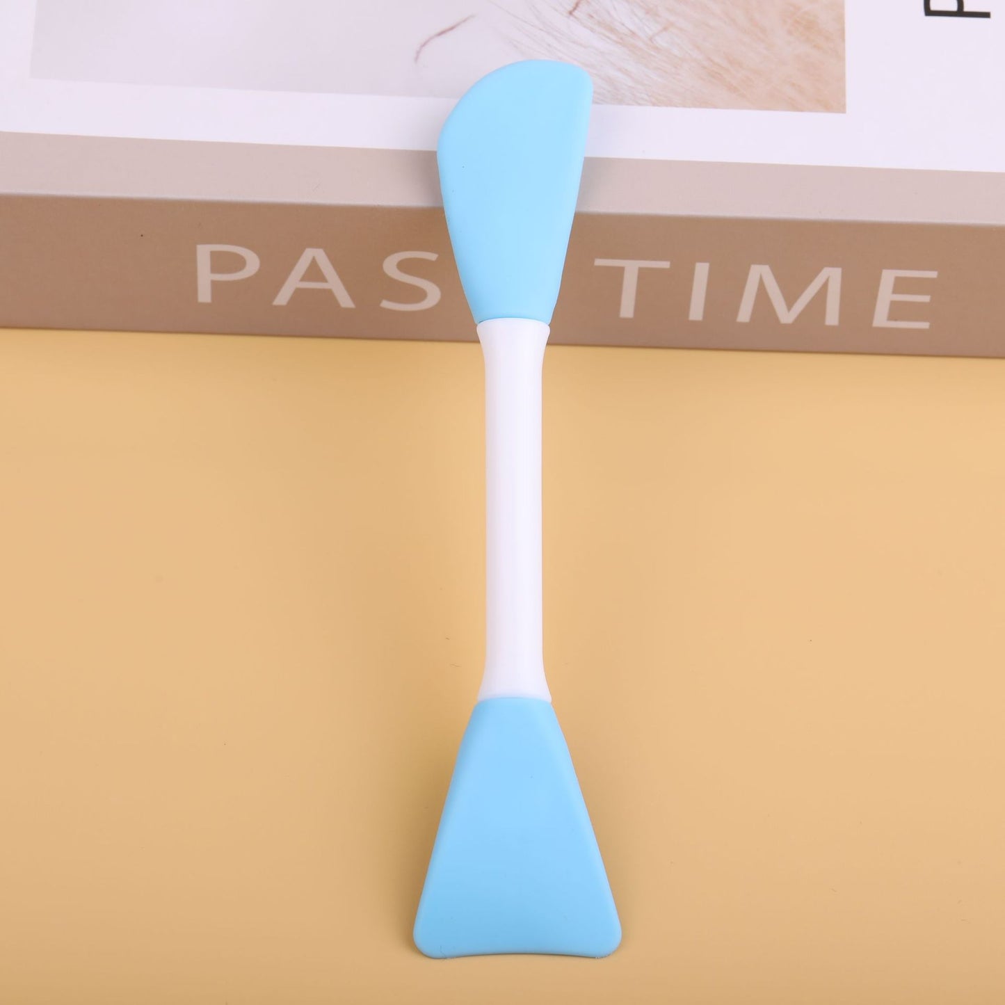 Double-Ended Silicone Mask Brush, Facial Cleansing Massage Brush, Mud Mask Application, Facial Homemade Soft Mask Tool Special Brush