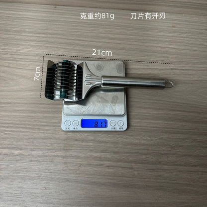 Rolling Noodles Knife Household Cutting Scallion Noodles New Roller Knife Noodles Cutting Knife Commercial Noodles Cutting Artifact