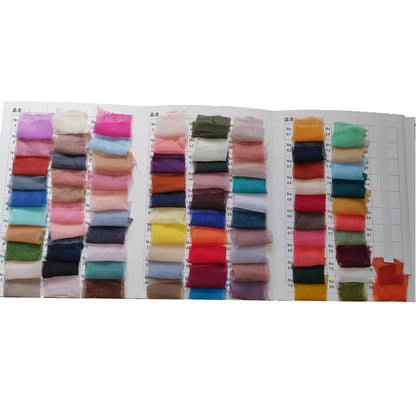 Cross-border foreign trade wholesale Bali yarn wrinkled table flag twist table flag tablecloth wedding party decoration wrinkled table flag