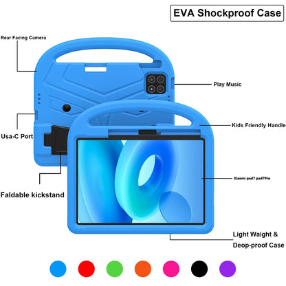 Sparrow Suitable for Xiaomi Pad7/Pad7 Pro Children's Flat Anti-fall Cover EVA Material Protective Case
