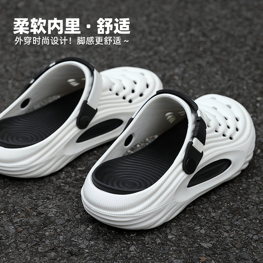 Trendy Men's Clogs Summer 2025 New Non-Slip Beach Surgical Operating Room Driving Outdoor Sandals Men's by PDG ibma