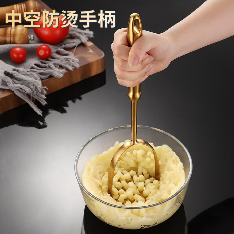 Stainless steel sweet potato masher household potato press kitchen tool manual multi-function masher potato press