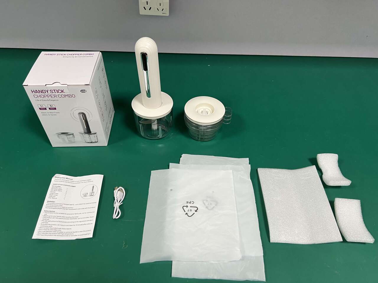 Wireless Electric Food Processor for Home Use, Small Garlic Masher, Vegetable Mincer, Garlic Paste Blender, Baby Food Processor, Garlic Paste Tool