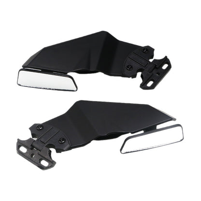 Motorcycle modification accessories suitable for Kawasaki Yamaha Honda Ducati universal fixed wing rearview mirror spoiler