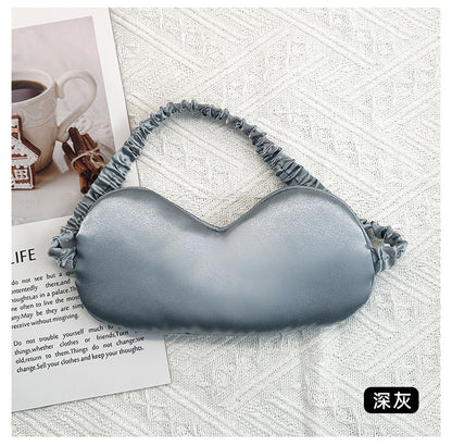 Simulated Silk Eye Mask Double-Sided Lunch Break Sleep Shading Stereo Cloud Breathable Eye Mask to Relieve Eye Fatigue and Sleep