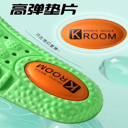 Manufacturer Wholesale Zoom Sports Insoles for Men Boost Popcorn Military Training Shock-Absorbing Breathable High-Elastic Insoles