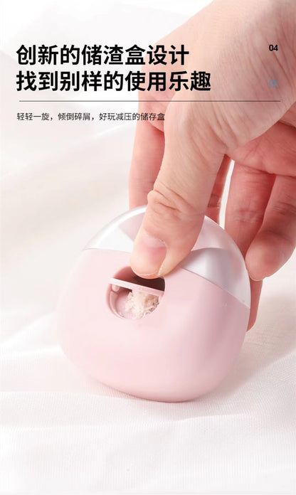 Mini Electric Nail Clipper high quality Ultra Quiet with Light Adult Nail Art Rechargeable Nail Grinder Automatic Nail Clipper