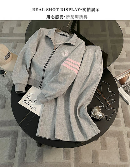 Spring Women's Shenzhen Nanyou New High-end Sense Fried Street Sweatshirt Dress Slim-fit Hip Skirt Two-piece Dress