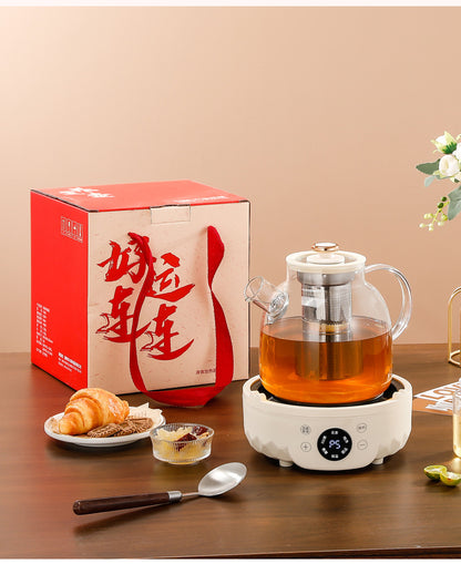 Factory Direct Supply Glass Health Pot Home Multifunctional Office Fully Automatic Mini Tea Maker Gift Boiling Water