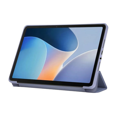 Suitable for sound transmission flat Infinix XPAD X1101 protective leather case all-inclusive tri-fold TPU soft case