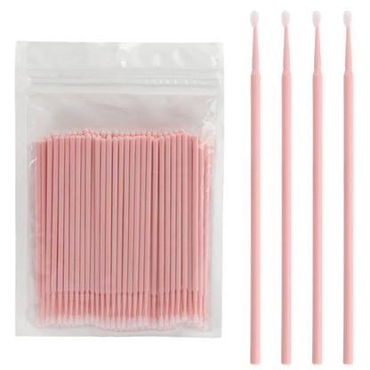 Wholesale New Macaron Color Removal Cotton Swab Grafting Eyelash Cleaning Cotton Stick Eyelash Multifunctional Nano Micro Coater