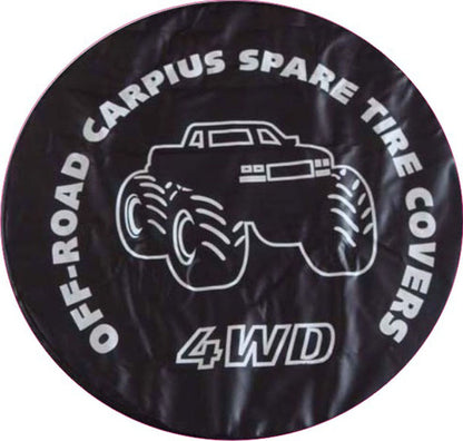 Source factory car tire protective cover tire cover spare tire cover protective cover thickened tire cover all black tire cover