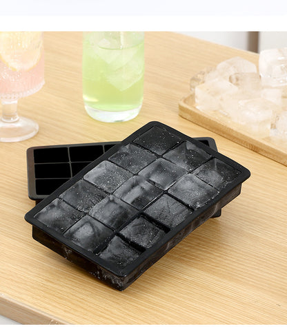 15 even square ice cube ice cube film with food grade silicone ice cube easy demoulding ice box for summer drinks