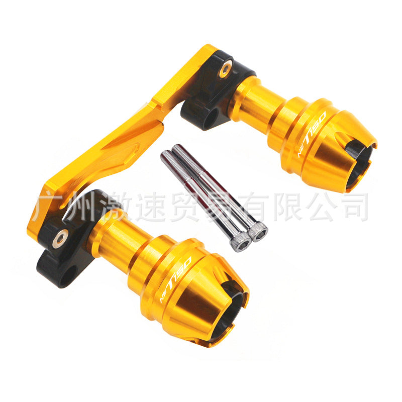 Suitable for Wuyang Honda Nwt150 Modified Accessories Exhaust Anti-Fall Stick Front Wheel Front Fork Cup Protection Anti-Fall Ball