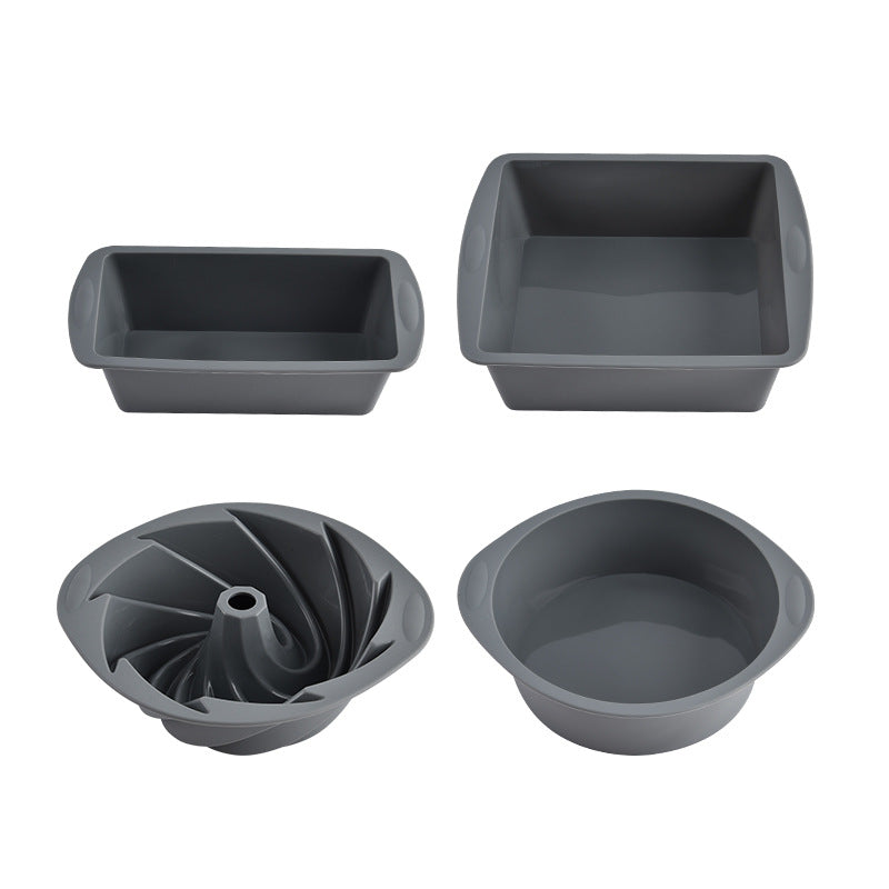 Food Grade Silicone Bread Chiffon Toast Mold Cake Pan Easy to Demould DIY Baking Silicone Cake Mold