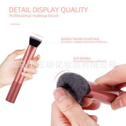 Cross-Border Makeup Brush Rt Series Super Soft Boxed Makeup Brush Set Foundation Brush Eye Shadow Brush Beauty Tool Wholesale