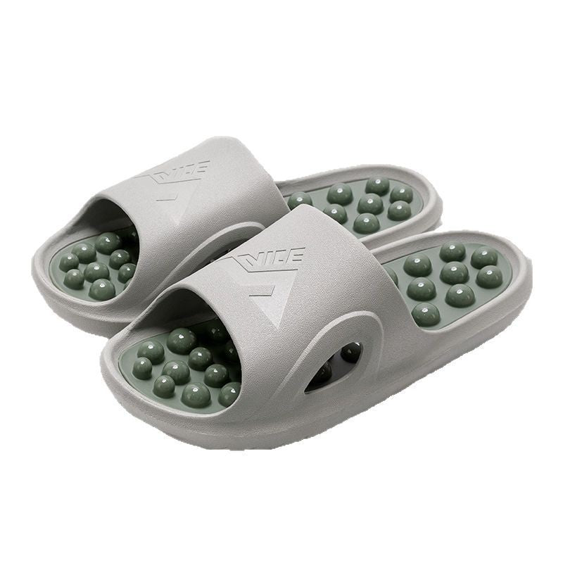 Massage Slippers for Women 2025 New Model Home Indoor Non-Slip Health-Preserving Acupressure Foot Point Slippers for Men Summer