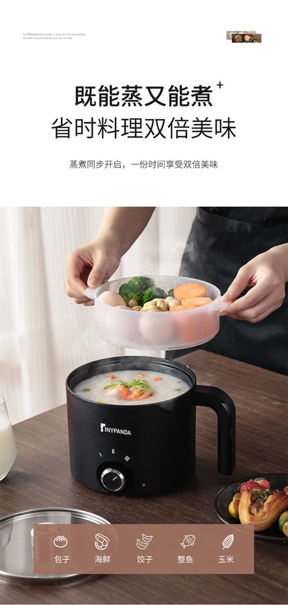 Electric Cooking Pot Dormitory Student Household Small Electric Pot All-In-One Pot Multi-Functional Mini 1-2 People Household Electric Hot Pot
