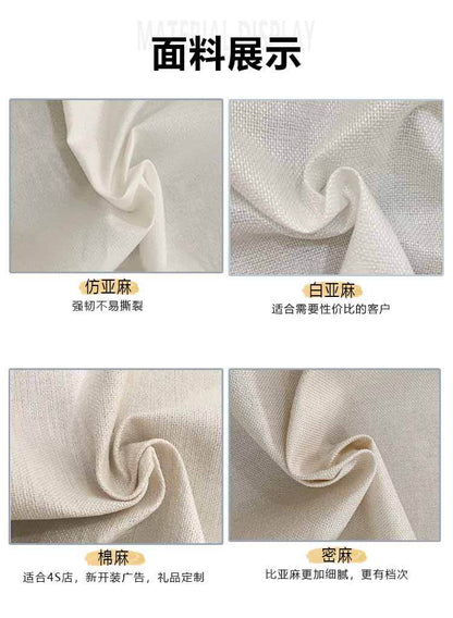 Cross-border new passion fruit table runner American Amazon linen living room coffee table dining table table mat decorative tea tablecloth