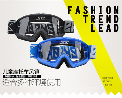 EKS BRAND children's off-road goggles teenagers motorcycle goggles transparent helmet motorcycle glasses #8060