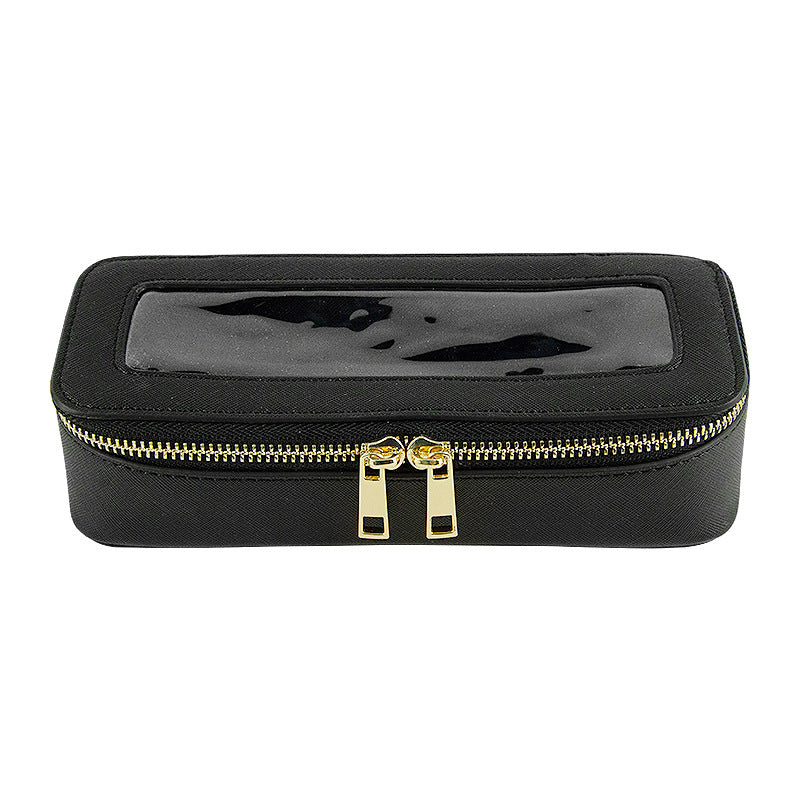 Small single custom high-level cosmetic brush storage box cross-border exquisite beauty storage bag portable texture cosmetic bag