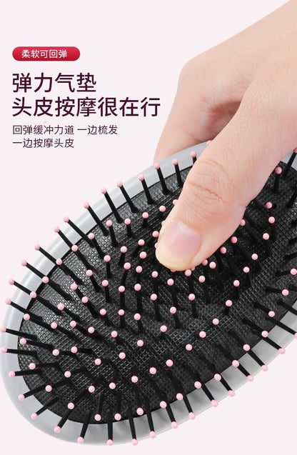Comb Women's Household Portable Straight Hair Comb Airbag Comb Men's Curly Hair Massage Meridian Fluffy Hollow Cleaning