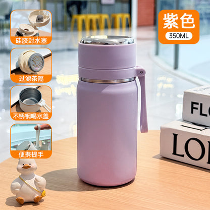 Stainless Steel Mini Thermos Cup Wholesale High-Value Vacuum Bullet-Shaped Portable Pocket Thermos Water Bottle Custom-Made