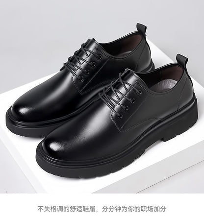 [100% full cowhide] special clearance processing leather shoes men's shoes genuine leather soft bottom non-slip business casual shoes
