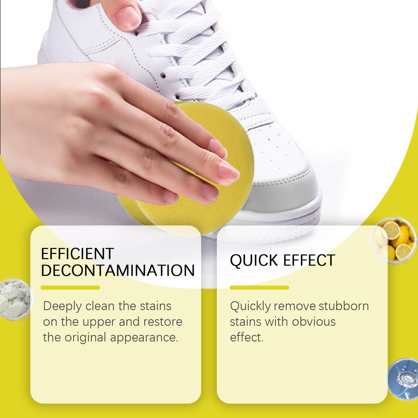 Jaysuing Shoe Cleaning Paste Gentle Cleansing, Removes Dirt, Prevents Dust, Renews Shoes, Universal Cleaning Paste