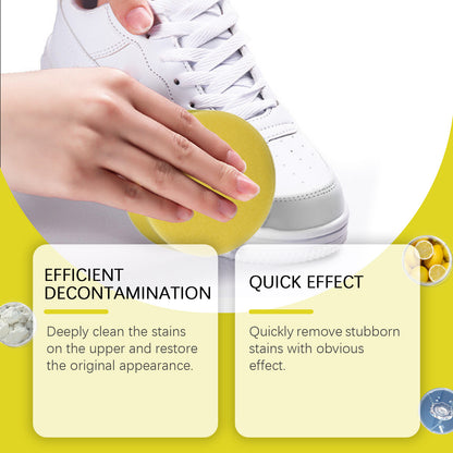 Jaysuing Shoe Cleaning Paste Gentle Cleansing, Removes Dirt, Prevents Dust, Renews Shoes, Universal Cleaning Paste