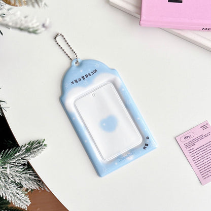Original Blurry Animal 3inch Card Holder Pvc Card Holder Star Chasing Small Card Random Card Storage Card Bag Card Holder Protective Cover