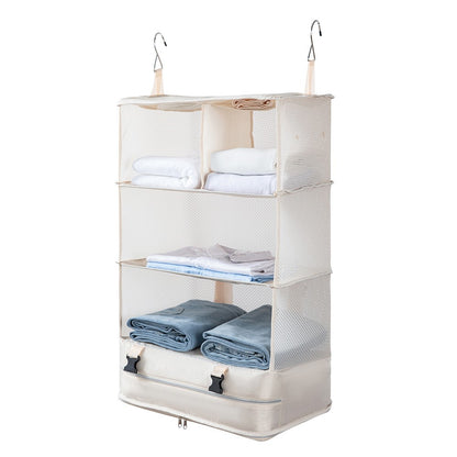 Amazon Outdoor Storage Travel Organizer Hanging Bag Suitcase Multifunctional Wardrobe Hanging Clothes Storage Bag