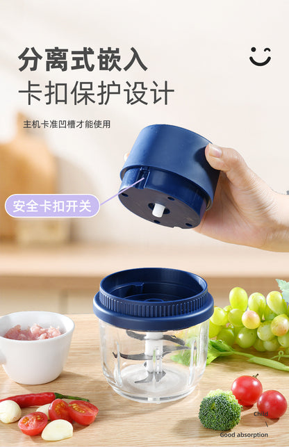 Kraft Xingchen Wireless Electric Garlic Packer Garlic Packer Garlic Pepper Kitchen Household Meat Gracker Cooking Machine