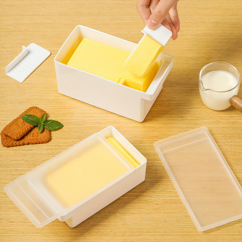 Butter cutting storage box refrigerator frozen cheese cheese slices Butter Cheese cutter packing preservation storage box