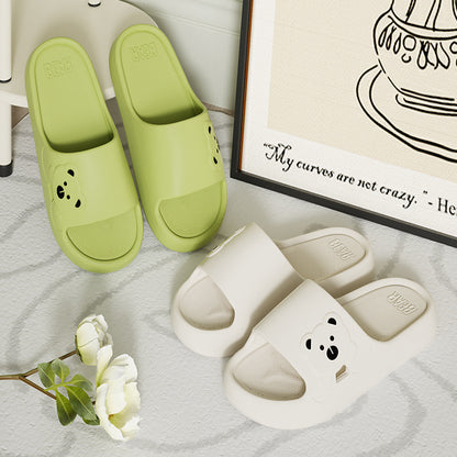 Eva Slippers Women's Summer New Style Wearing Indoor Home Bathing and Shit Feeling Sandals and Slippers Women's Summer Household