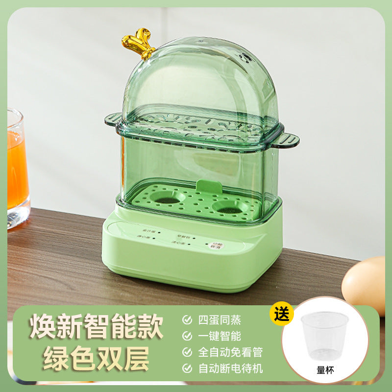 Egg steamer 2024 new can be scheduled to time a person egg cooker automatic power-off household mini small smart