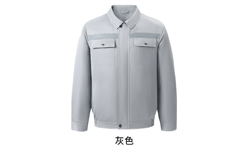 Cross-Border Cooling Air-Conditioning Clothing with Reflective Strips and Fan Cooling Clothing for Men and Women Labor Protection Summer Outdoor Work Clothes