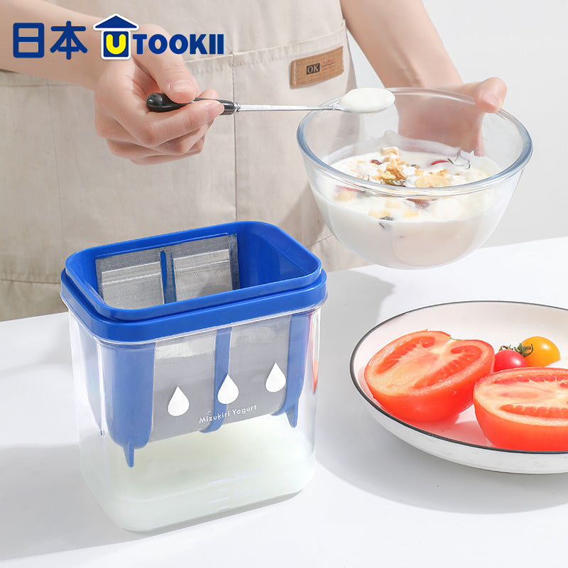 Cross-border yogurt filter homemade Greek yogurt machine cold extraction whey separator cheese soy milk cleaning net artifact