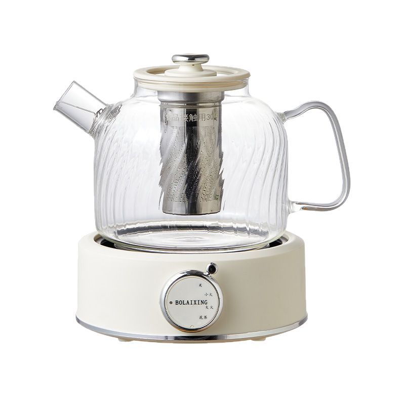 Health Pot Multi-functional Home Office Full Glass Flower Tea Pot Large Capacity Kettle Boiling Tea Pot Gift Box Gift