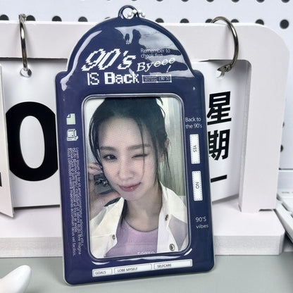 Supply Original Card Sleeve Small Card PVC Earth Flavor Star-chasing Aidou Campus Card Storage Card Bag Display Pendant Protective Cover