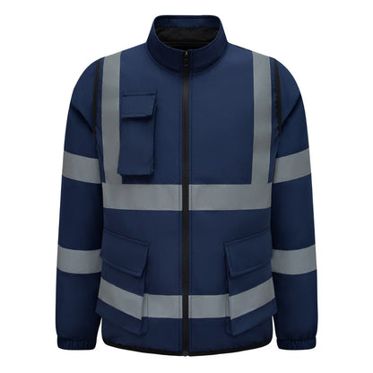 New Cooling Air-Conditioning Clothing, Reflective Long-Sleeved Work Clothes with Three Fans, Labor Protection Clothing, Outdoor Sun Protection Duty Clothing