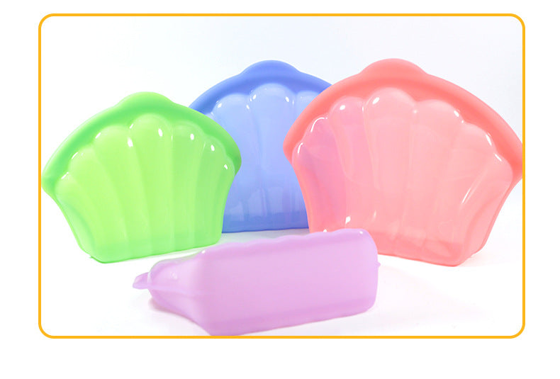 Silicone Fresh-Keeping Bag Food Repackaging Bag Silicone Bag Refrigerator Fresh-Keeping Bag Household Storage Edible Food-Grade Food Sealing Bag