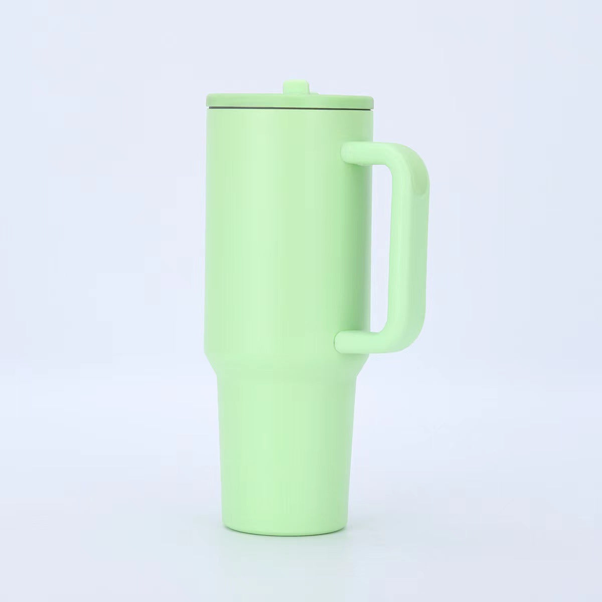Cross-Border Amazon Best-Selling 40oz Big Mac Double-Layer Straw Mouth Car Cup Large Capacity Car Handle Ice Cup