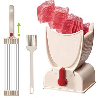 Cross-border Meat Slice Artifact Household Slice Cut Shredded Meat Diced Meat Foam Kitchen Manual Fresh Meat Slice Machine Multifunctional
