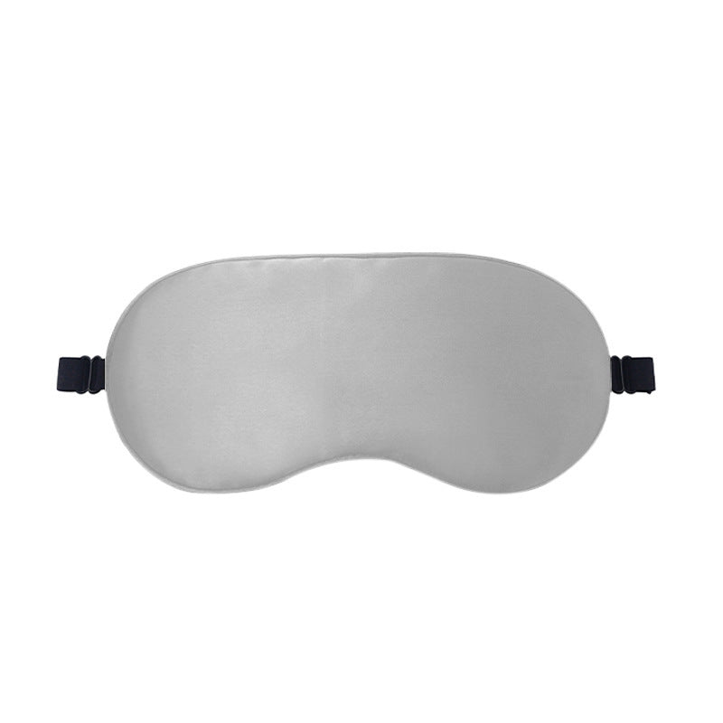 Double-Sided Imitation Silk Eye Mask, Light-Blocking Sleep Eye Mask, Logo Printing Wholesale, Men's and Women's Travel Cooling Ice Silk Eye Protection