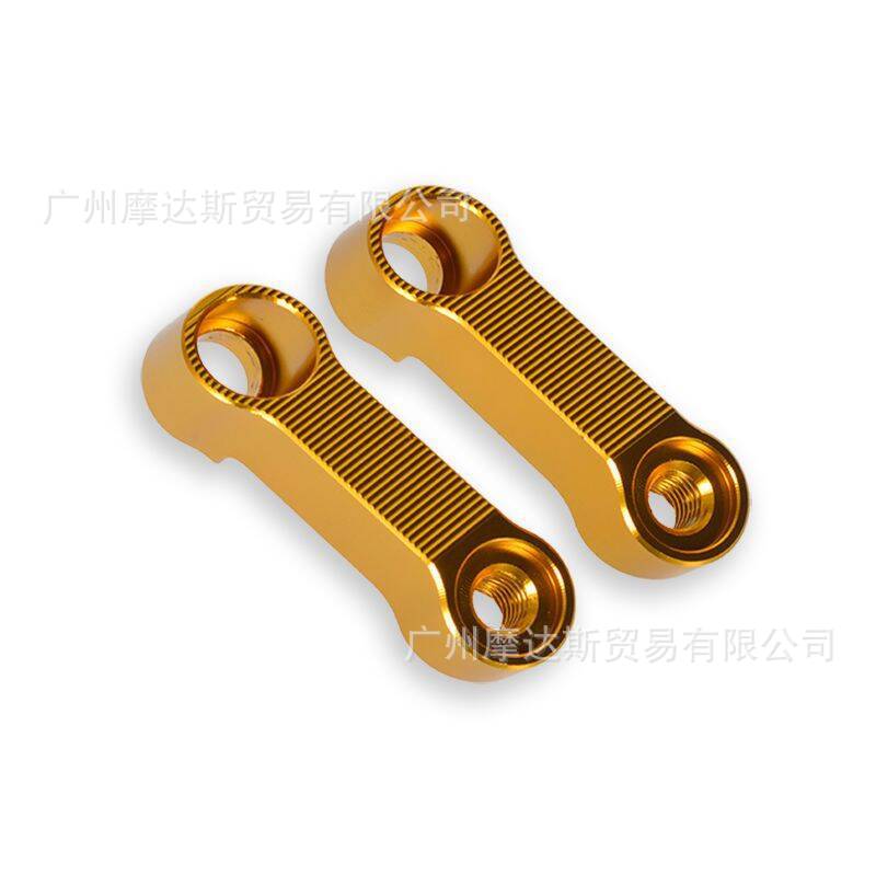 Motorcycle electric vehicle rearview mirror accessories modification forward transfer adapter extension base screw bracket widened bracket