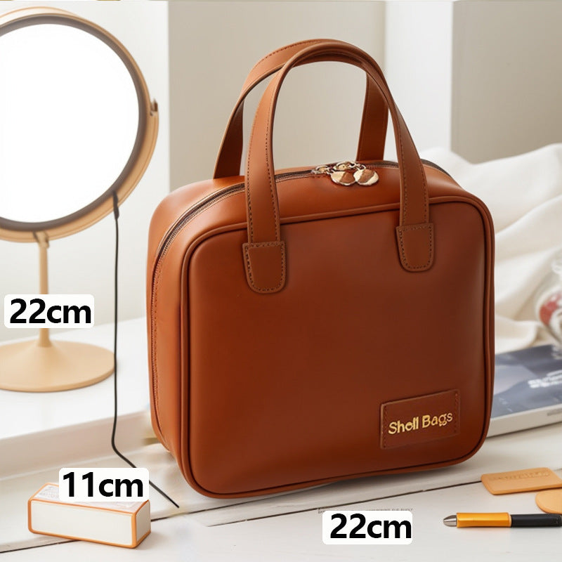 Cosmetic Bag Large Capacity Women's 2023 New Travel Portable Toiletry Cosmetic Brush Cosmetic Storage Bag Small